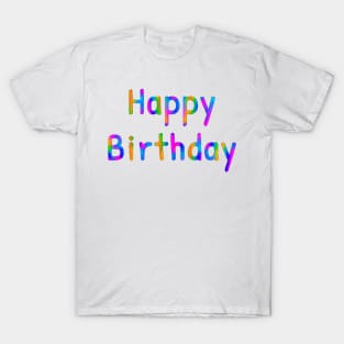 Happy Birthday T-Shirt